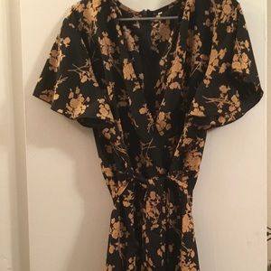 Black and Gold Dress